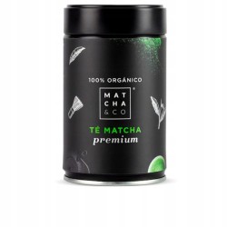 Japońska zielona herbata Matcha & CO Premium BIO ceremonialna 80 g