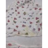 Outlet Vicloon Otulacz niemowlęcy 3-6 m 100% bawełna organiczna biały