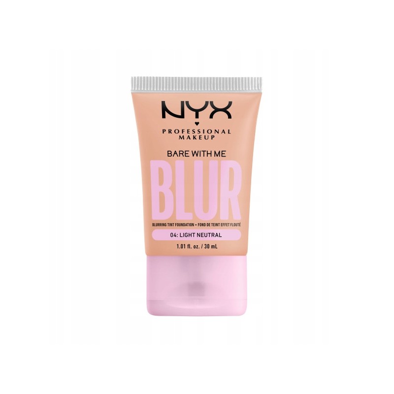 NYX Professional Makeup Podkład Bare With Me Blur 04 Light Neutral 30ml