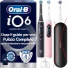 Outlet Oral-B iO Series 6 Szczoteczki elektryczne różowa czarna 2 końcówki