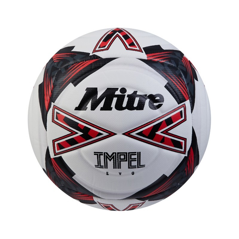 Outlet Mitre Impel Evo piłka nożna rozmiar 4 treningowa 6 paneli Soft Touch