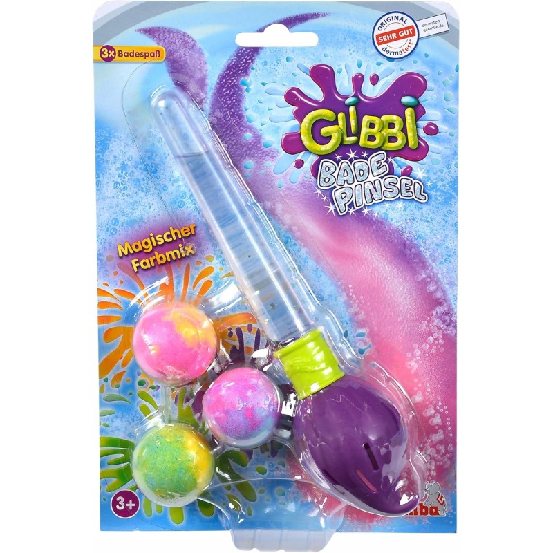Simba Glibbi Magiczny pędzel z kulami do kąpieli zabawka barwiąca wodę