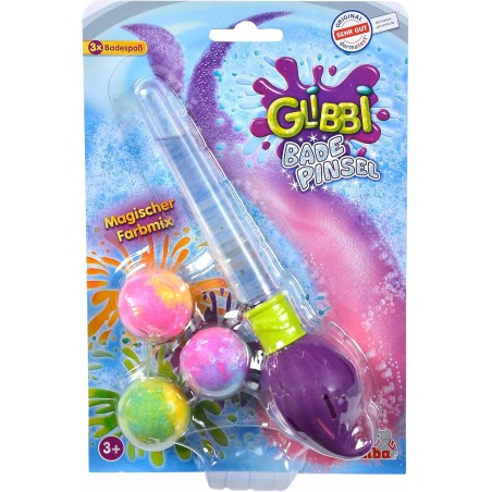 Simba Glibbi Magiczny pędzel z kulami do kąpieli zabawka barwiąca wodę