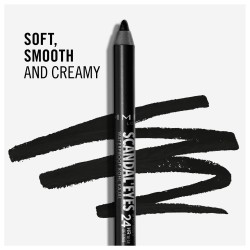 Kredka do oczu Rimmel twarda matowa czarna Scandal Eyes 1,20 ml