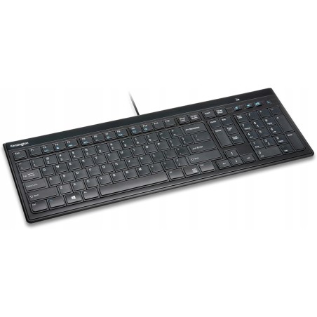 Outlet Klawiatura przewodowa Kensington Advance Fit USB QWERTZ DE Plug &