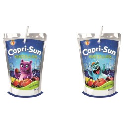 10x Sok owocowy Capri-sun 200 ml Monster Alarm wieloowocowe 20,1% soków