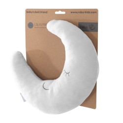 Outlet Poduszka dekoracyjna pod szyję Roba 32 x 28 cm księzyc szary