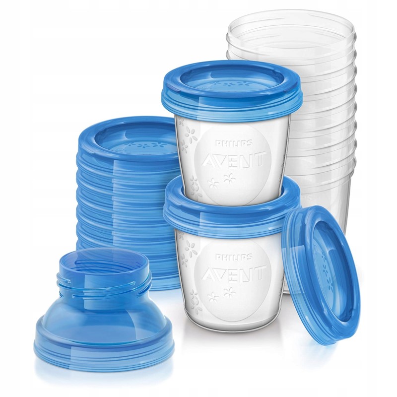 Outlet Philips Avent VIA SCF618/10 pojemnik na pokarm matki 10x180 ml
