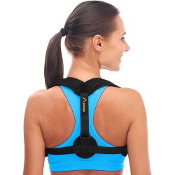 Andego Korektor postawy Pajączek Unisex S/M - Dyskretny na plecy