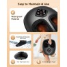 Outlet COMFIER Shiatsu masażer stóp z funkcją ogrzewania