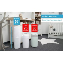Outlet Kosz na pieluchy nie przepuszczający zapachu Angelcare Classic XL