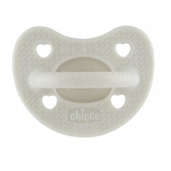 Smoczek Chicco Smoczek uspokajający Soft Luxe 6-16cm silikon 6 m+ 2szt