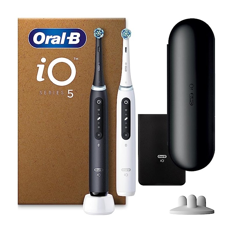 Outlet Zestaw elektrycznych szczoteczek do zębów Oral-B iO Series 5 2 szt