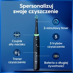 Outlet Zestaw elektrycznych szczoteczek do zębów Oral-B iO Series 5 2 szt