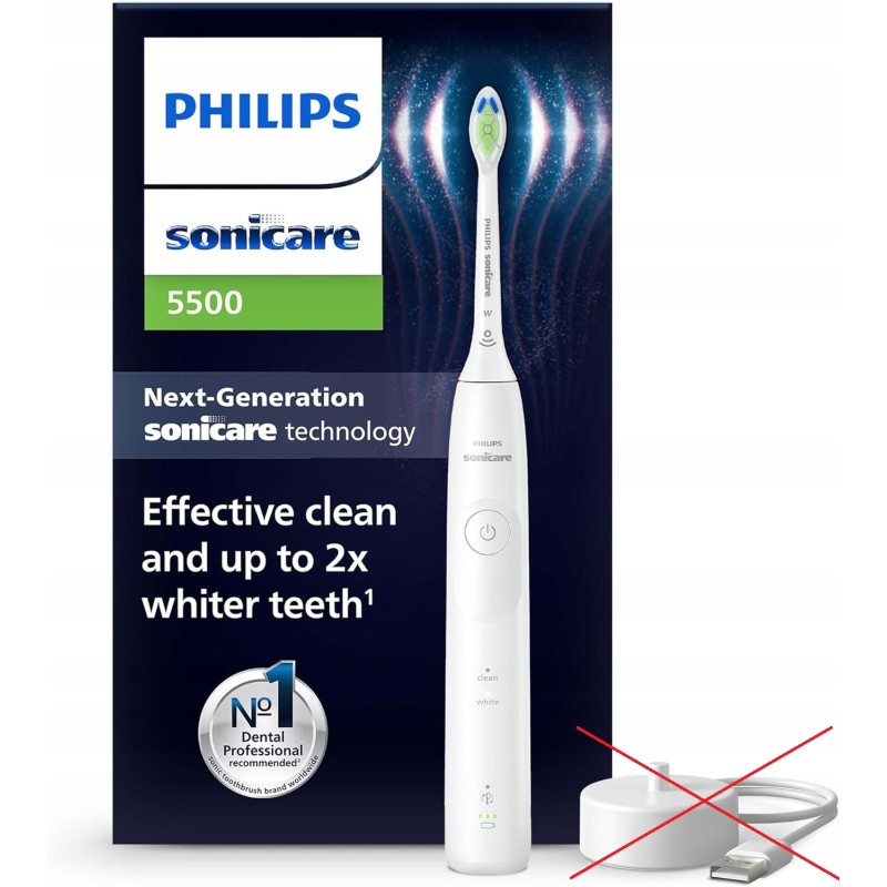 Outlet Szczoteczka Elektroniczna Soniczna Philips Sonicare 5500 HX7110/01