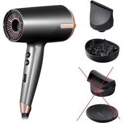 Outlet Suszarka do włosów Remington D6077 2000W + 2 nasadki WEJŚCIE UK OPIS