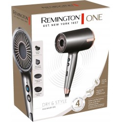Outlet Suszarka do włosów Remington D6077 2000W + 2 nasadki WEJŚCIE UK OPIS