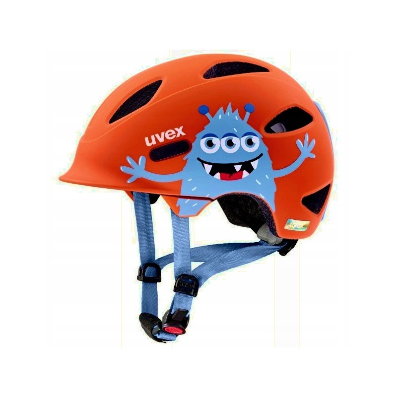 Kask rowerowy dziecięcy UVEX Oyo Style monster papaya matt 45-50 cm