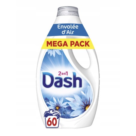 DASH 2W1 ŻEL DO PRANIA ŚWIEŻOŚĆ 3 TYGODNI LENOR GŁĘBOKIE CZYSZCZENIE 2,7L