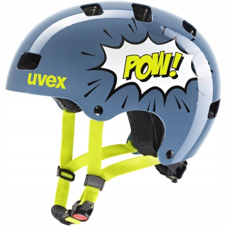 Kask Rowerowy Dziecięcy UVEX KID 3 Niebieski r. 55-58 cm