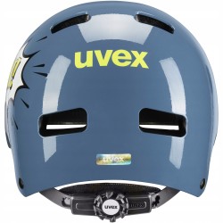 Kask Rowerowy Dziecięcy UVEX KID 3 Niebieski r. 55-58 cm