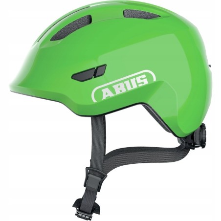 Kask rowerowy dziecięcy Abus Smiley 3.0 Shiny Green M 50-55cm