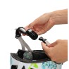 FISCHER URBAN KASK ROWEROWY REGULOWANY S/M 52-59 CM Z OŚWIETLENIEM