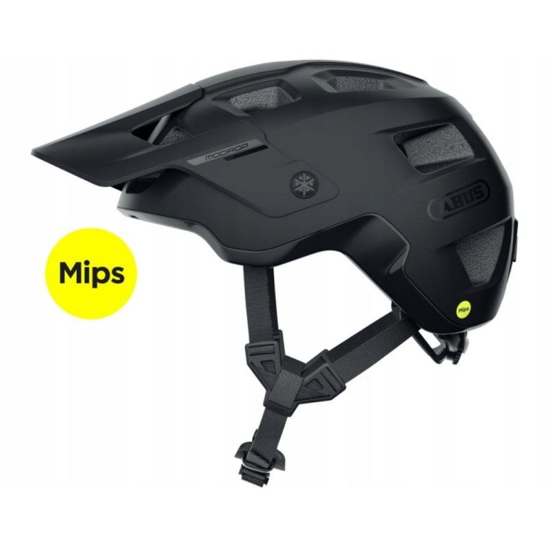 Abus MoDrop MIPS Kask Enduro Czarny 370 g M 54-58 cm In-Mold MTB