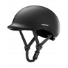 Outlet Kask Rowerowy Miejski Regulowany M 57-59 cm EPS Lekki Czarny Matowy