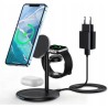 Outlet RoRoSkin ładowarka bezprzewodowa 3w1 iPhone Apple Watch AirPods 15W