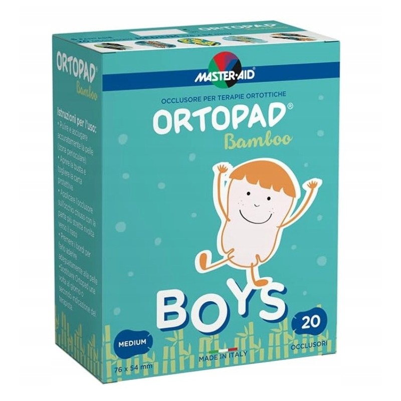 Ortopad boys dla chłopca plastry na oko medium 13 szt