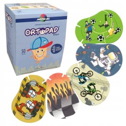 Ortopad boys dla chłopca plastry na oko medium 13 szt