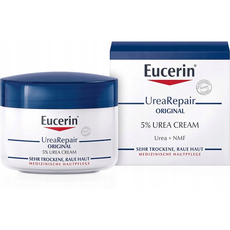 Eucerin UreaRepair Krem do ciała 5% mocznika 75ml - skóra sucha i szorstka