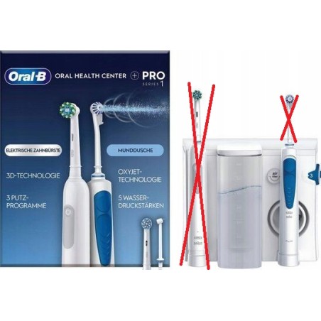 Outlet Irygator Oral-B Oral Health Center Oxyjet Pro Series 1 Biały