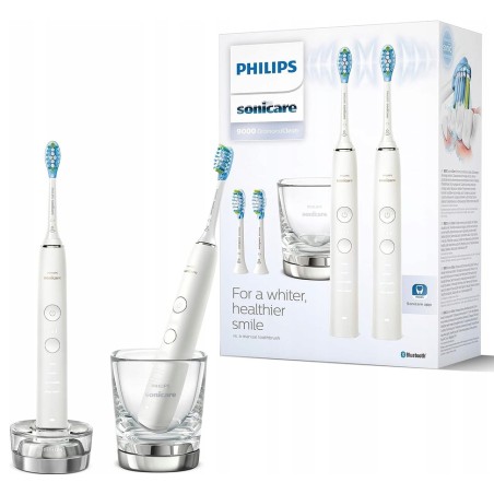 Outlet 2x Szczoteczka Soniczna Elektryczna Philips HX9914/62 Biała 4