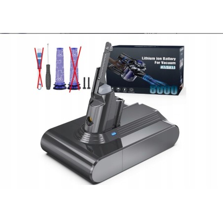 Outlet Morpilot bateria 8000mAh do odkurzacza Dyson V7 SV11 z filtrem
