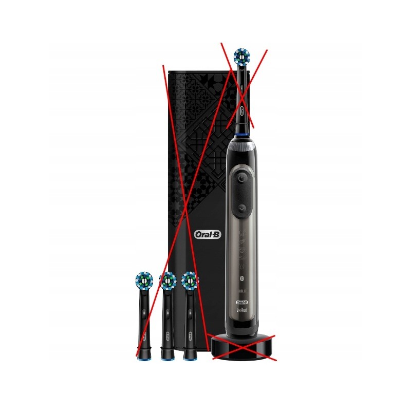 Outlet Szczoteczka elektryczna Oral-B Genius X 20000 obr./min czarna timer