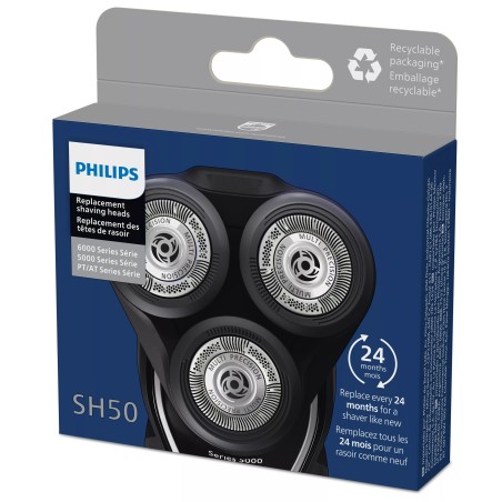 Głowice do golarki Philips SH50 3 sztuki