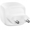 Outlet Kompaktowa Ładowarka Sieciowa Belkin Pro 50W 2x USB-C PD 3.0 Biała