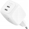 Outlet Kompaktowa Ładowarka Sieciowa Belkin Pro 50W 2x USB-C PD 3.0 Biała