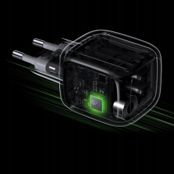 Outlet Kompaktowa Ładowarka Sieciowa Belkin Pro 50W 2x USB-C PD 3.0 Biała