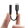 StarTech USBCAUDIO2 kabel audio 0,127 m USB Type-C 2.0 3,5 mm Czarny