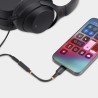 StarTech USBCAUDIO2 kabel audio 0,127 m USB Type-C 2.0 3,5 mm Czarny