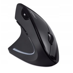 Outlet Leworęczna Mysz Bezprzewodowa 2.4GHz DPI 1600 Czarna RGB