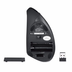 Outlet Leworęczna Mysz Bezprzewodowa 2.4GHz DPI 1600 Czarna RGB