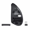 Outlet Leworęczna Mysz Bezprzewodowa 2.4GHz DPI 1600 Czarna RGB