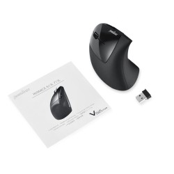 Outlet Leworęczna Mysz Bezprzewodowa 2.4GHz DPI 1600 Czarna RGB