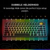 Outlet Klawiatura Mechaniczna Glorious GMBK 75% RGB QWERTZ Czarna