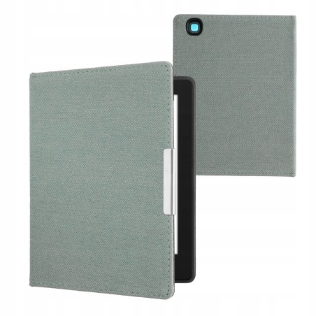 Outlet Kwmobile Kompatybilny z Kobo Aura H2O Edition 2 jasnoniebieski jeans