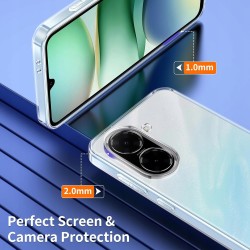 Outlet Etui Phoona do Xiaomi Redmi A5 4G z szybką ochronną przezroczyste
